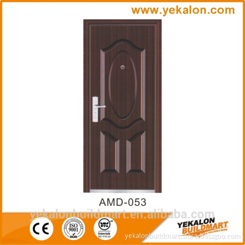 Yekalon AMD-056 melamine finish Armored fashion design security door steel door